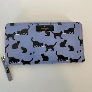 New Kate spade cats and cream wallet